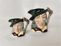 (2) Royal Doulton Character Jug/Mug