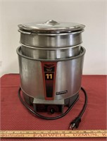 Vollrath Heat & Serve 11 Soup kettle w/ 2 inserts