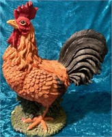 K - 14IN ROOSTER FIGURINE (L47)