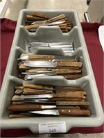 Approx 150 Steak knifes - 25 butter knifes and