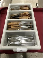 Approx 150 Steak knifes - 50 butter knifes