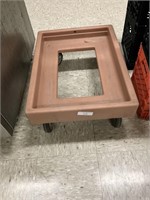 Cambro cart for transport box