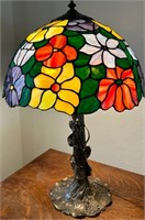 K - 25IN TIFFANY STYLE TABLE LAMP (L35)