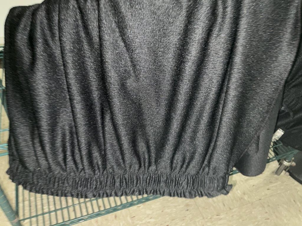 21’ snap drape black skirting