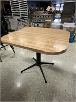 36” x 36” ped table
