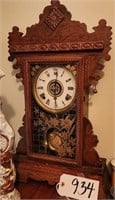 Antique Mantel Clock, Key