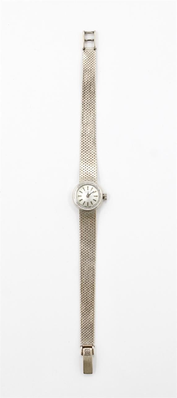 Exquisite 18K White Gold TISSOT 750 Ladies Watch