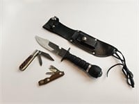 knife lot, survival knife, barlow