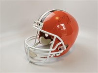 Cleveland Browns signed helmet