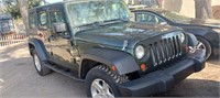 2008 Jeep Wrangler Unlimited X RUNS/MOVES