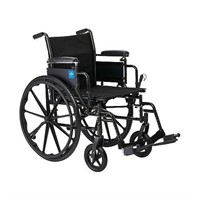 Medline 20” K3 Height Adjustable Wheelchair with S