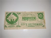 Old Buckaroos Bank Note