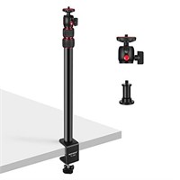 NEEWER Extendable Camera Desk Mount with 1/4" Ball