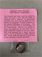 Kennedy half dollar, United States, Eisenhower,