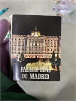 Vintage palaces real de Madrid postcards
