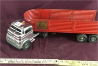 1950's Structo Steel Company Semi Hauler Toy Truck