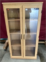 Cabinet/Showcase with Glass Front Doors