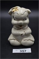 Ceramic Girl Piggy Bank 22 Karat HD