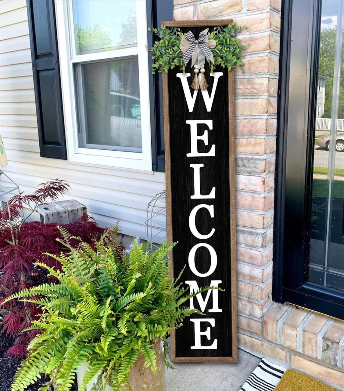 Surfapans Welcome Sign for Front porch Standing 45