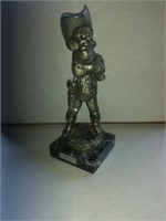 Cowgirl Statue,  Pewter