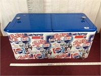 Retro Pepsi-Cola Cooler, Metal Top