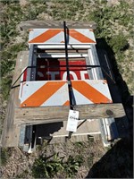 A-Frame Caution Signs & Stop Sign