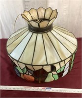 Large Stained Glass Hanging Light