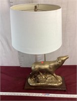 Unique, Vintage Dog Lamp