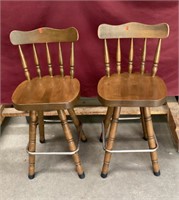 Pair of Swivel Stools