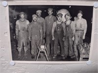 Old Foundry Photo with Letter "Our Boss"