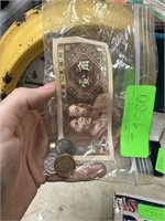 BAG OF MISC FOREIGN MONEY