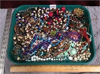 Nice large Tray of Costume Jewelry