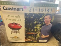 NEW 14" portable charcoal grill