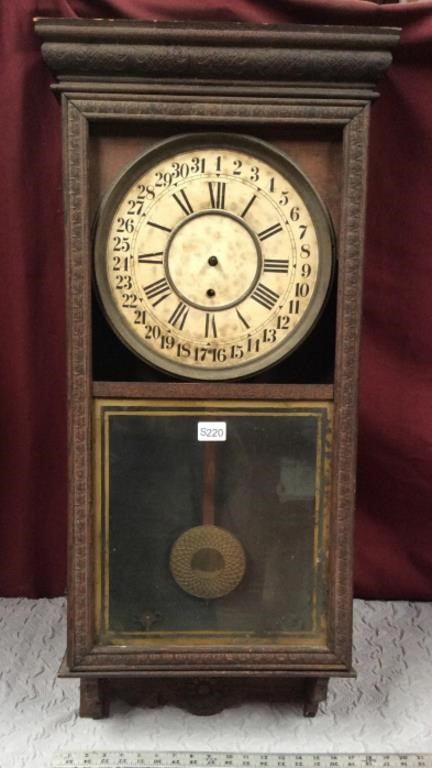 Antique Sessions Clock Company Wall Clock