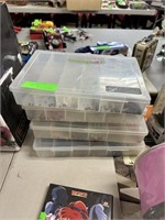 4 CASES OF BEADS JEWELRY MAKING SUPPLY