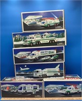Collectible 1990's Hess Trucks with Original Boxes