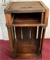 Hand Made  Antique Primitive Crate/Table