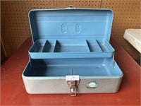 Nice Vintage Union Steel Watertite Tackle Box