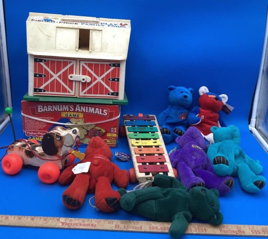 Collectible Fisher Price Toys & Beanie Babies