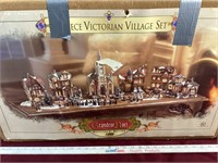39 Piece 1999 Victorian Holiday Village Set