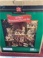 48 Piece Bethlehem Holiday Village Set