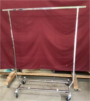 Heavy Duty Rolling Clothes Rack