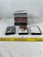Music CDs and Vintage Cassette Tapes