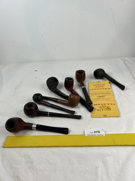 Vintage Smoking Pipes and Pipe Cleaners