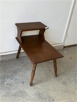 Vintage Wooden Side End Table