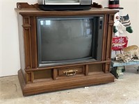 Vintage Zenith Console Television - Said To Work