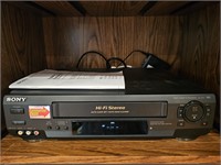 sony vcr, vhs