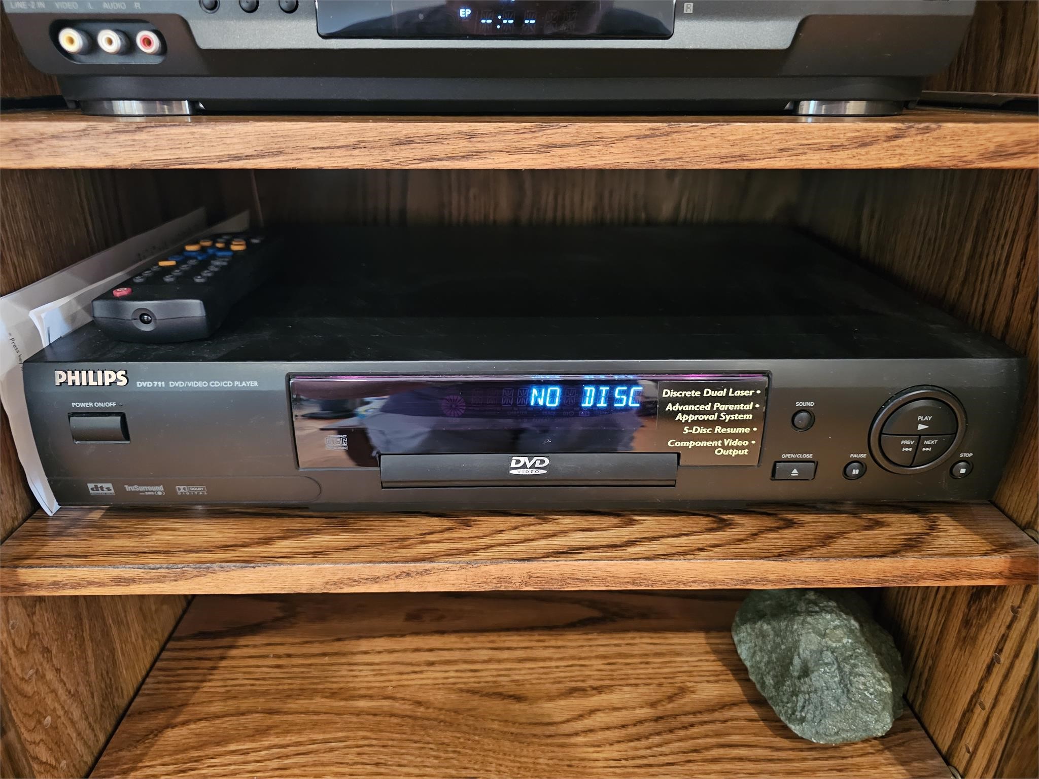 philips dvd711 with remote