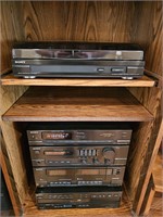 complete stereo system with speakers