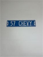 57 Chevy plate
